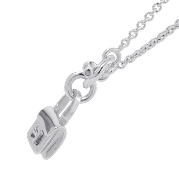 エルメス ネックレス アミュレット コンスタンス ペンダント ネックレス SV925シルバー HERMES ジュエリー