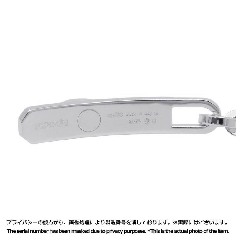 エルメス ブレスレット ケリー シェーヌ ドゥブルトゥール チェーン SV925シルバー サイズ16 HERMES ジュエリー