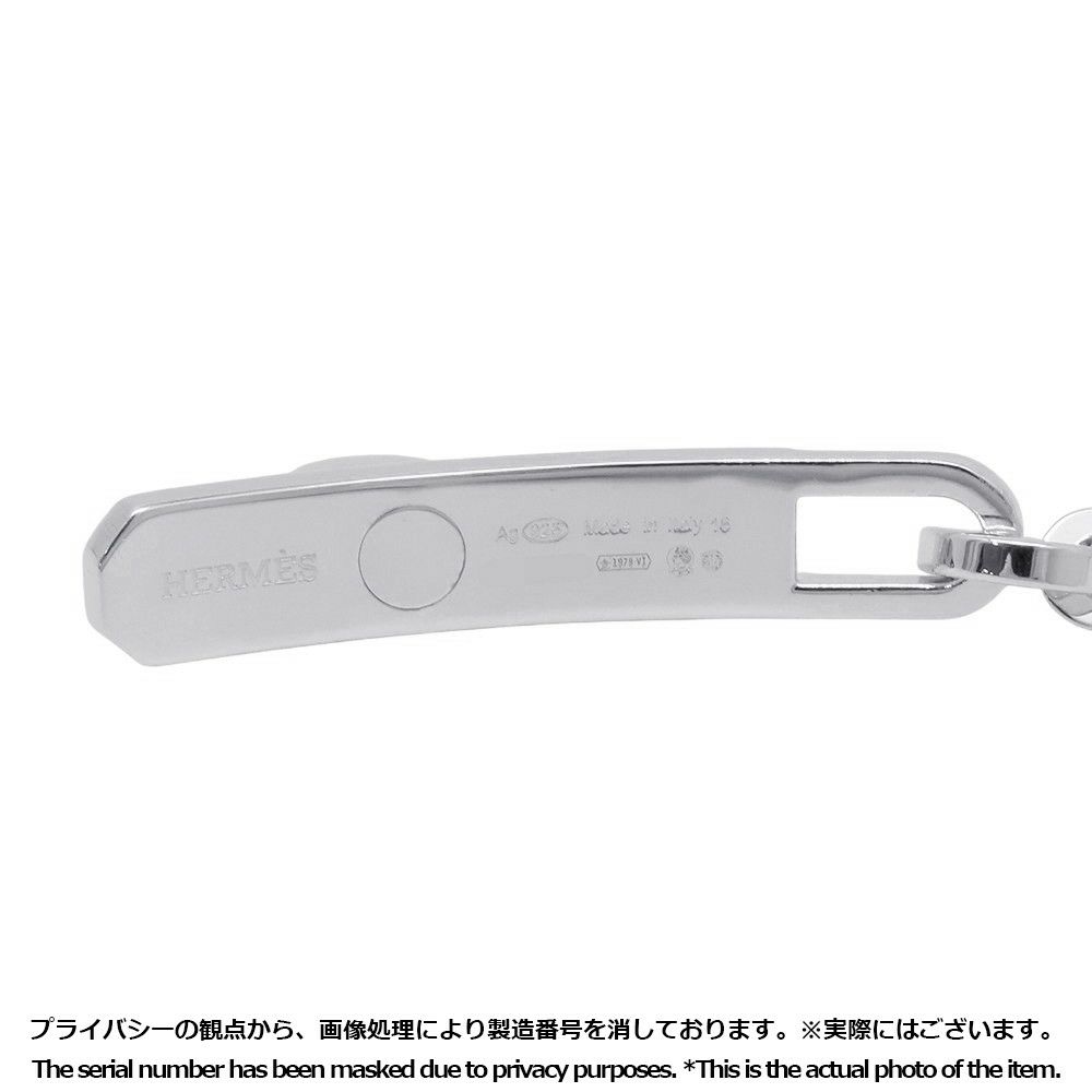 エルメス ブレスレット ケリー シェーヌ ドゥブルトゥール チェーン SV925シルバー サイズ16 HERMES ジュエリー