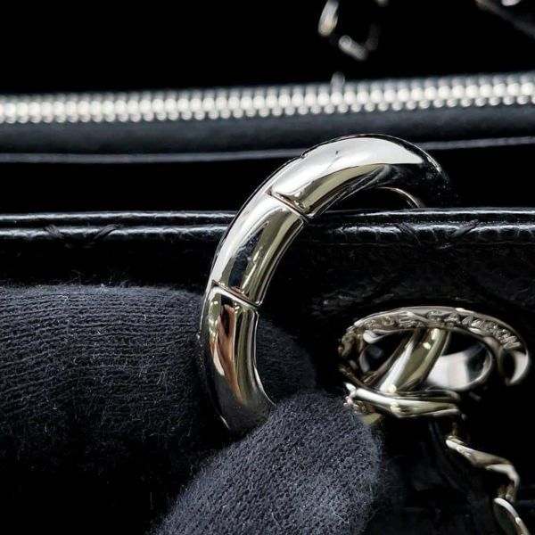 シャネル チェーントートバッグ ココマーク マトラッセ GST A50995 CHANEL バッグ ショルダーバッグ 黒