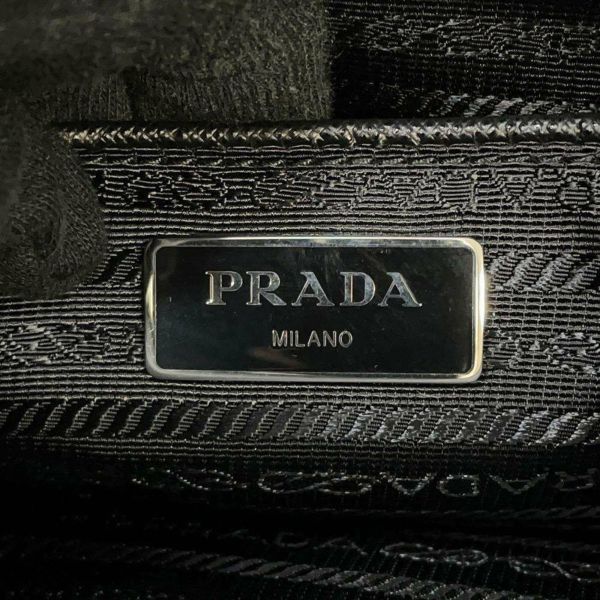 プラダ ショルダーバッグ Re-Nylon ナイロン 1BC421 PRADA 黒 ポーチ付き