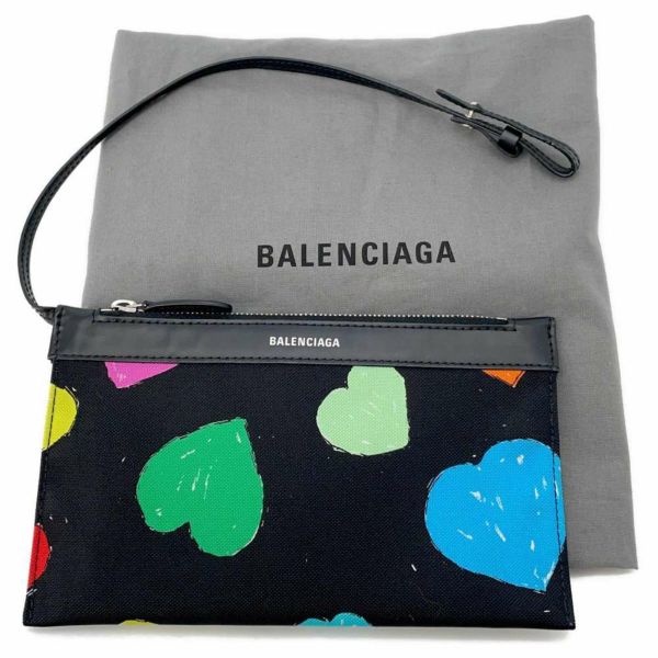 バレンシアガ トートバッグ ネイビーカバス ハート S ポーチ付 339933 BALENCIAGA スモールサイズ 黒 安心保証 |  中古・新品ブランド販売ギャラリーレア公式通販