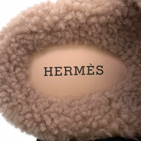 エルメス サンダル シプレ ムートン レディースサイズ35 HERMES 靴