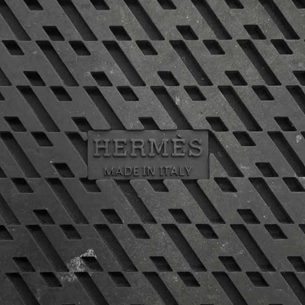 エルメス サンダル シプレ レザー/デニム レディースサイズ38 HERMES 靴