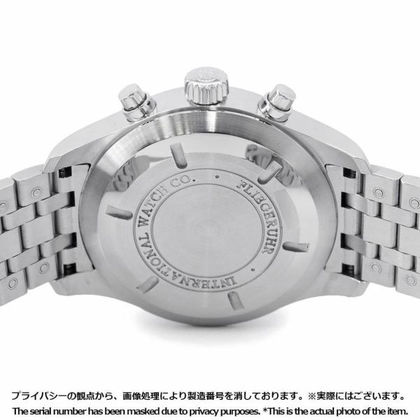 IWC パイロットウォッチ クロノグラフ IW377704 腕時計 黒文字盤