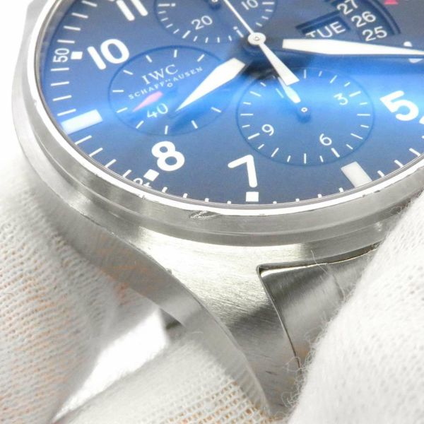 IWC パイロットウォッチ クロノグラフ IW377704 腕時計 黒文字盤