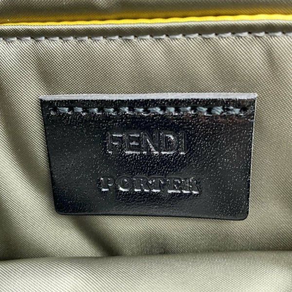 フェンディ ボディバッグ バケット ミニ ポーターコラボ ナイロン 7AS138 FENDI 3wayショルダーバッグ ハンドバッグ