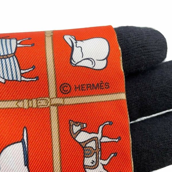 エルメス スカーフ ツイリー 馬着 Couvertures et Tenues de jour HERMES シルクツイル 2022秋冬