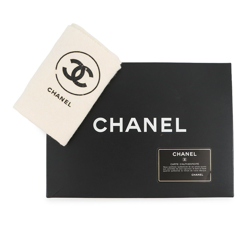 シャネル チェーンショルダーバッグ マトラッセ ココマーク キャビアスキン CHANEL 黒