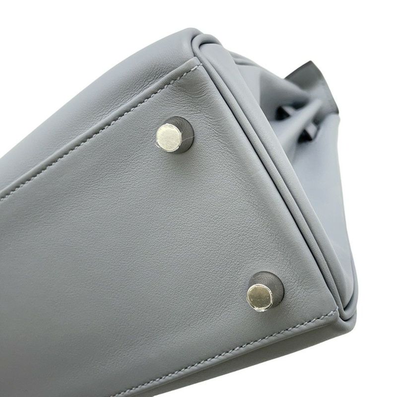 エルメス ハンドバッグ ケリー25 内縫い グリパンタン/シルバー金具 スイフト K刻印 2wayショルダー