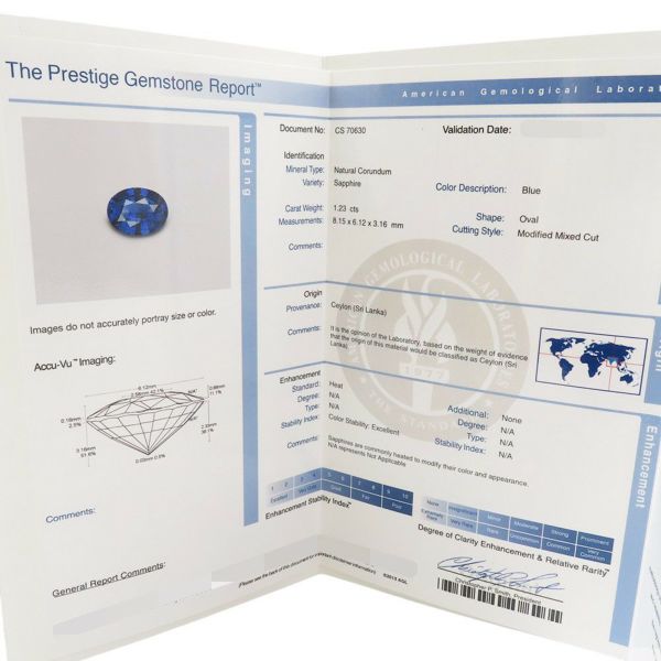 ハリーウィンストン リング オーバルシェイプ リング ダイヤ/サファイア 1.23ct Pt950プラチナ サイズ約7号 鑑別書付き RGSPOV010BRL