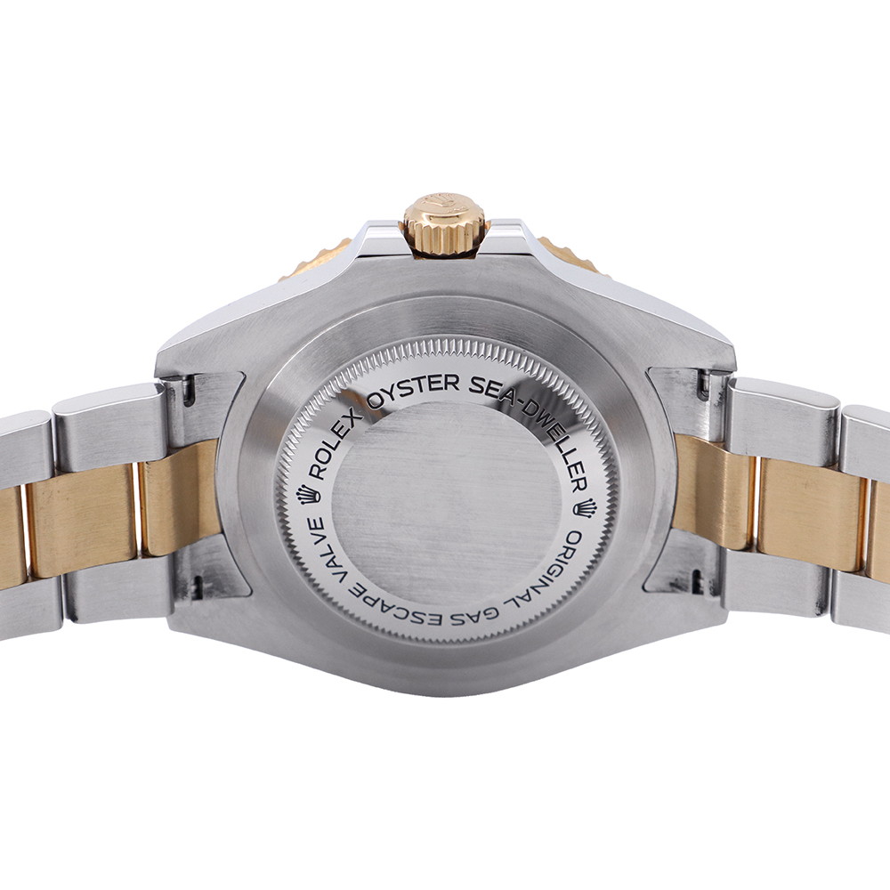 ロレックス シードゥエラー コンビ SS/K18イエローゴールド ランダムシリアル ルーレット 126603 ROLEX 腕時計 黒文字盤