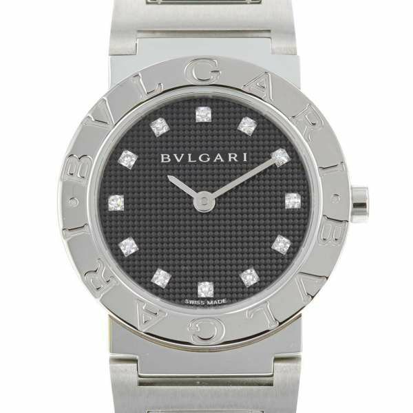 ブルガリ ブルガリブルガリ 12Pダイヤ ダイヤモンド BB26BSS/12 BVLGARI 腕時計 クォーツ レディース