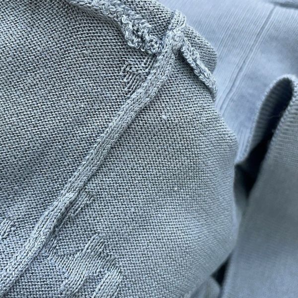 ベルルッティ セーター ダイアゴナル スクリット セーター シルク コットン メンズサイズL Berluti トップス