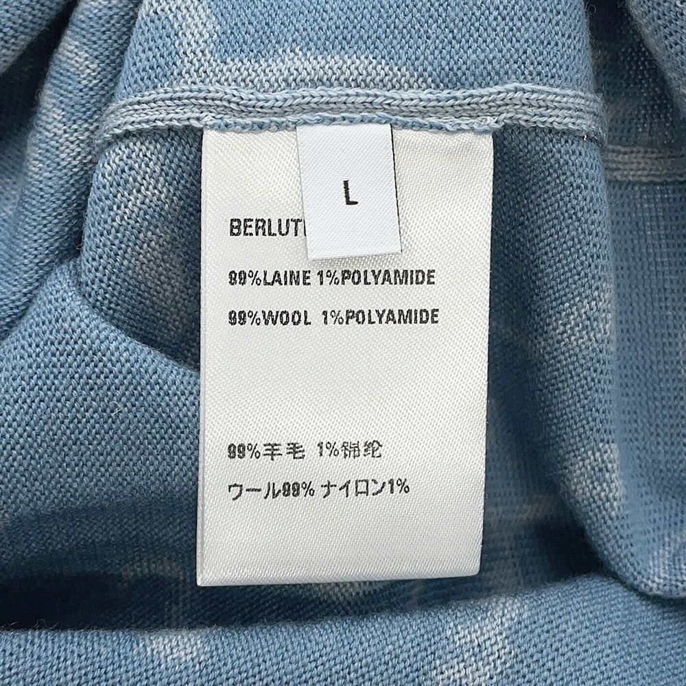 ベルルッティ セーター スクリット クルーネック ウール メンズサイズL Berluti トップス
