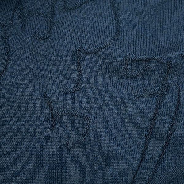 ベルルッティ カーディガン スクリット ジャカード シルク コットン メンズサイズM R27KCL81 Berluti トップス