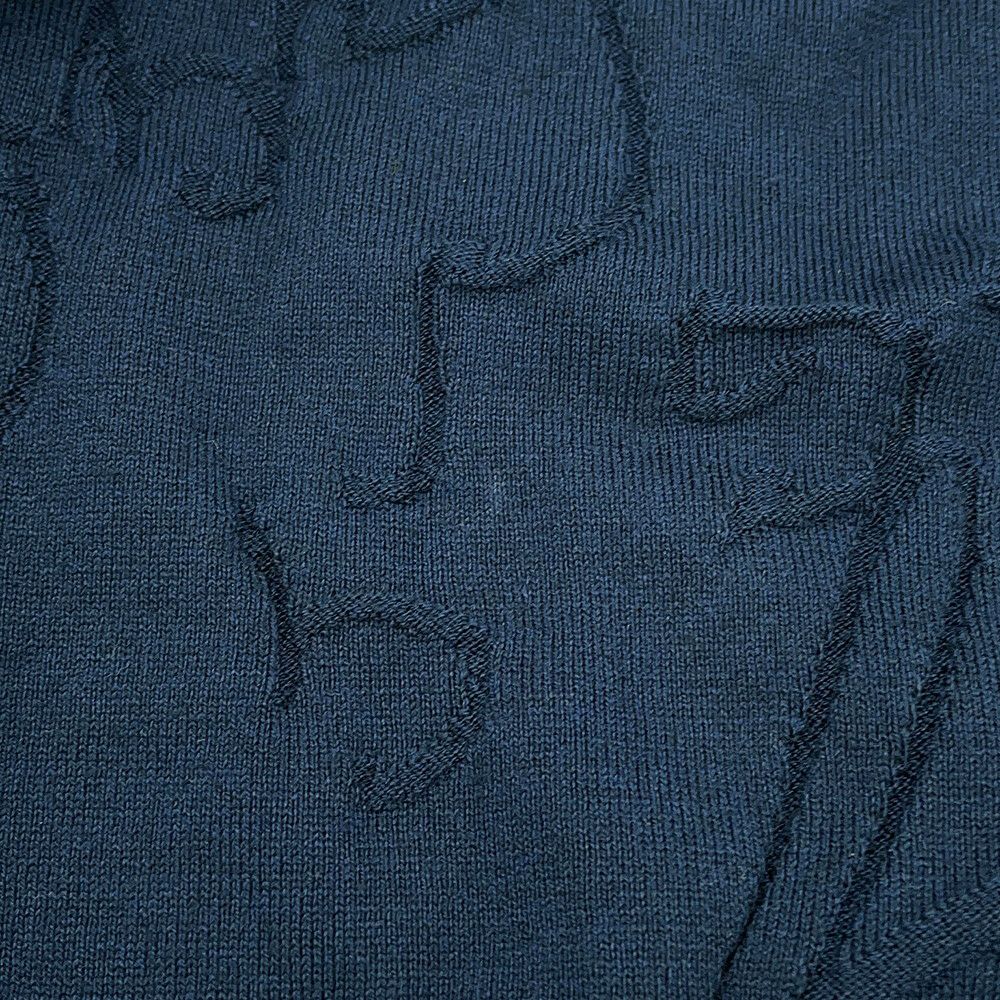 ベルルッティ カーディガン スクリット ジャカード シルク コットン メンズサイズM R27KCL81 Berluti トップス