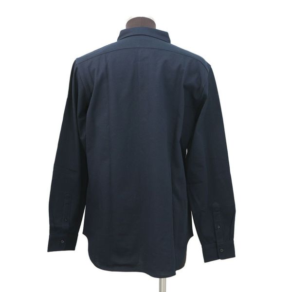 ベルルッティ 長袖シャツ ピケ シャツ スクリット ポケット コットン メンズサイズM Berluti トップス