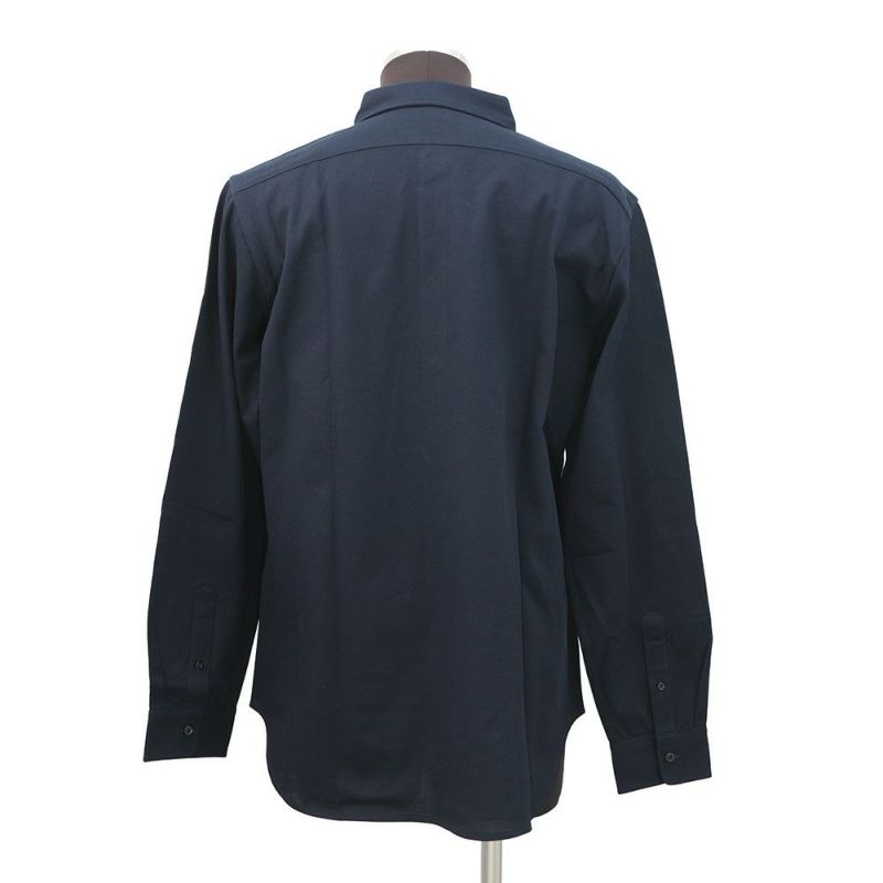 ベルルッティ 長袖シャツ ピケ シャツ スクリット ポケット コットン メンズサイズM Berluti トップス