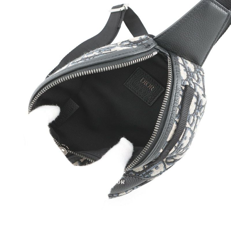 ディオール ボディバッグ オブリーク SCARAB ミニ キャンバス 2ESBC311YKY Christian Dior トロッター 黒 セール品