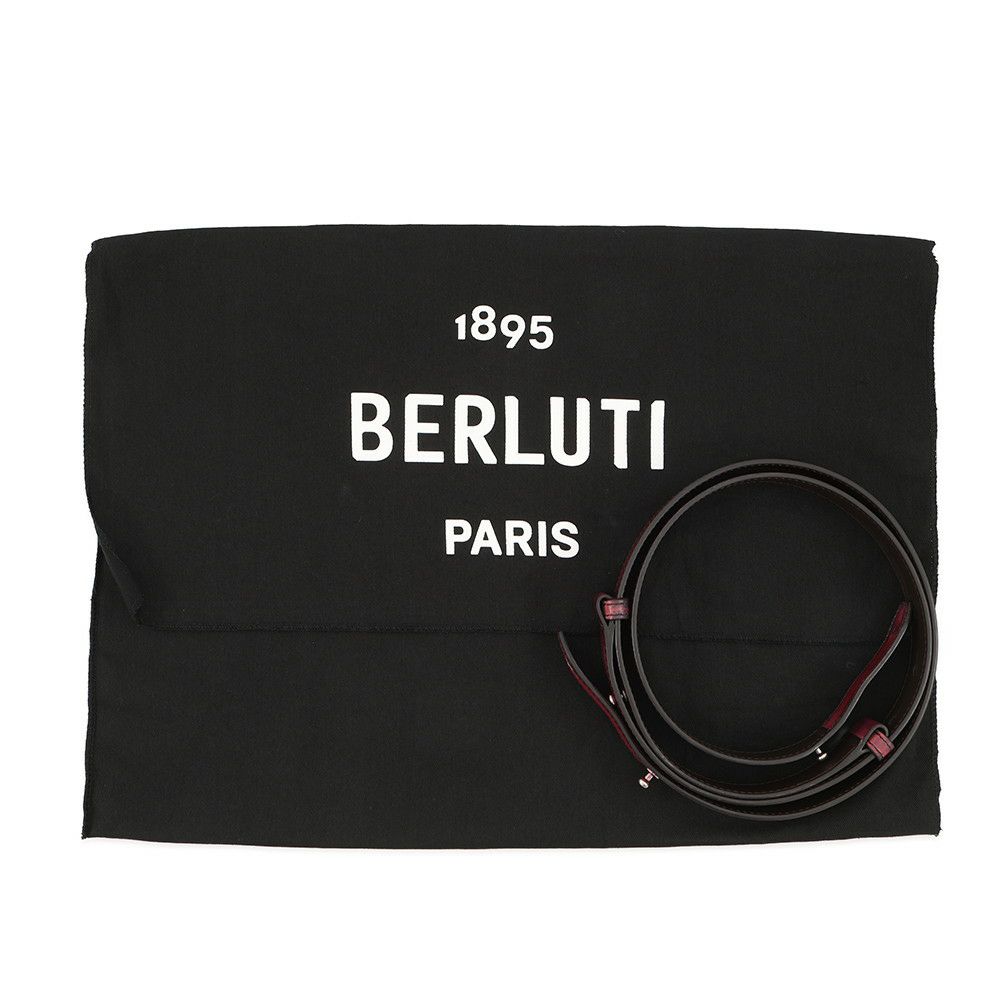 ベルルッティ ハンドバッグ カリグラフィ トゥジュールXS スクリットレザー Berluti 2way アウトレット品