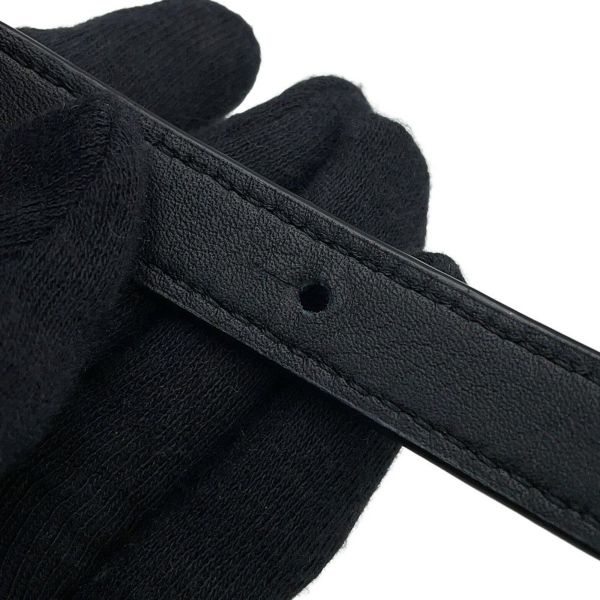 ロエベ ハンドバッグ アマソナ16 スクエア アナグラム キャンバス A039N21X03 2way 黒