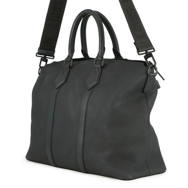 ルイヴィトン トートバッグ トリヨンレザー/LVアエログラム ロックイット M59158 ヴィトン バッグ 2wayショルダーバッグ 黒 ブラック