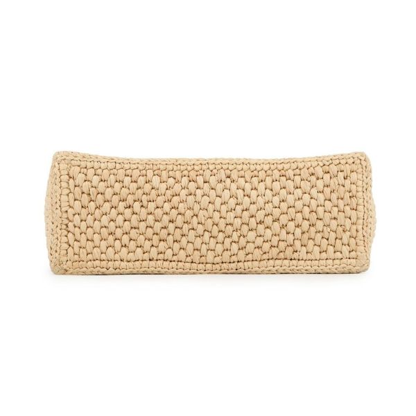 ロエベ ハンドバッグ ロゴ スタンダード A5トート ラフィア A563S30X05 LOEWE かごバッグ 2way