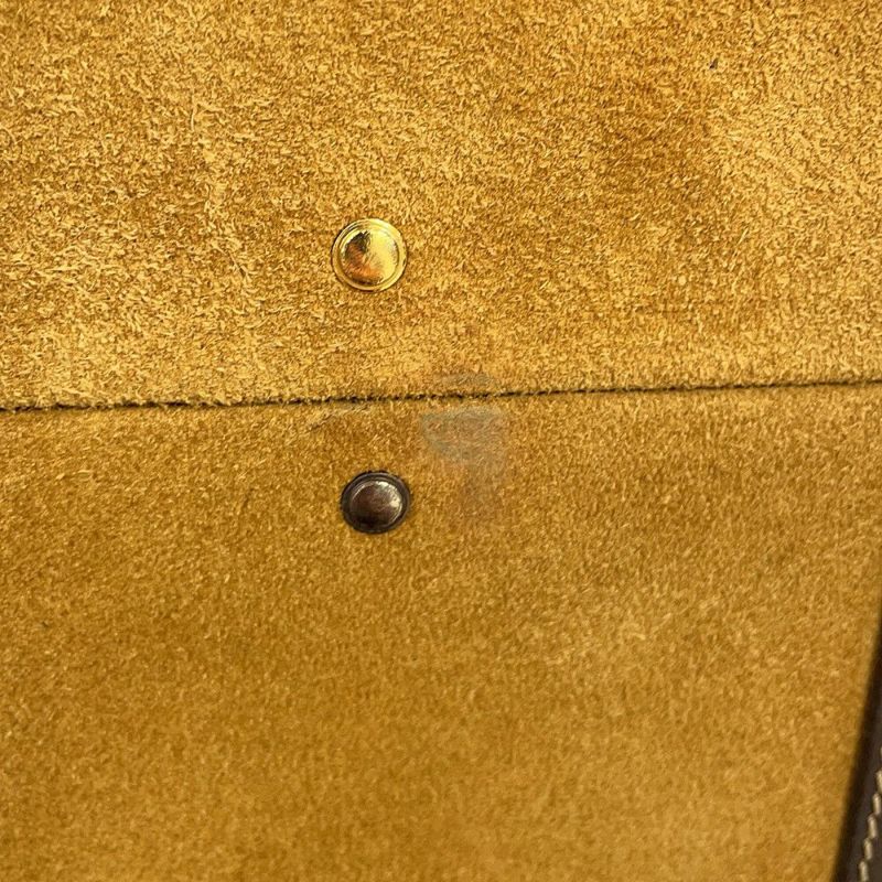 ロエベ トランクケース アナグラム スエード レザー LOEWE