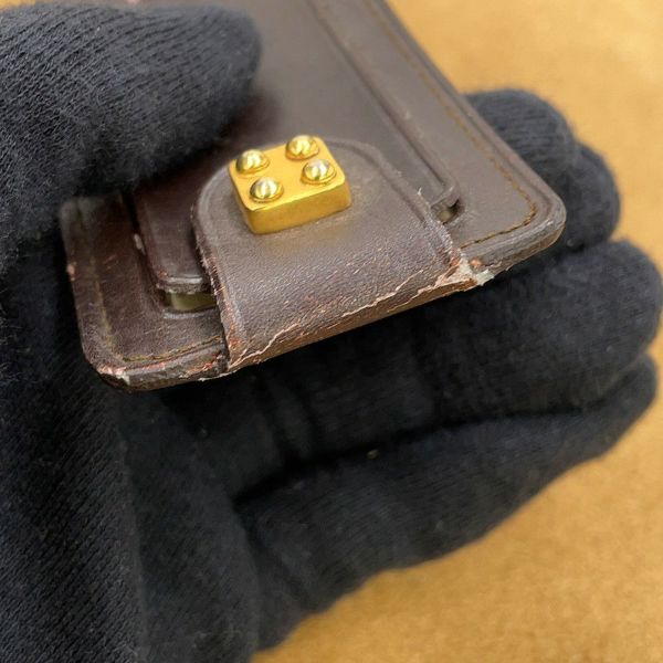 ロエベ トランクケース アナグラム スエード レザー LOEWE