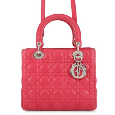 クリスチャン・ディオール 三つ折り財布 LADY DIOR ロータスウォレット