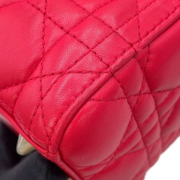 クリスチャン・ディオール ハンドバッグ レディディオール カナージュ ミディアム レザー Christian Dior 2way