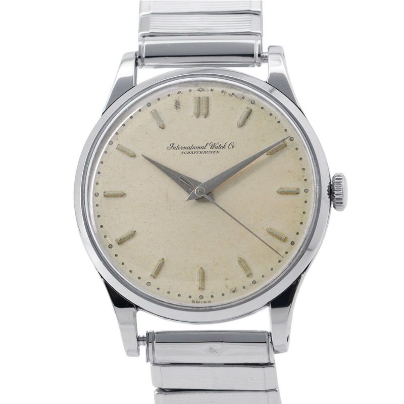 IWC シャフハウゼン ノンデイト アンティーク 腕時計 ウォッチ シルバー文字盤