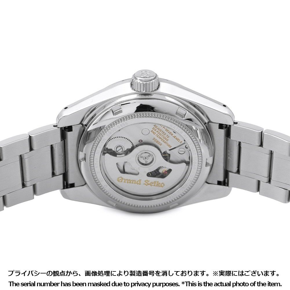 セイコー グランドセイコー メカニカル 9Sハイビート36000 SBGH277 腕時計 マスターショップ限定 シルバー文字盤
