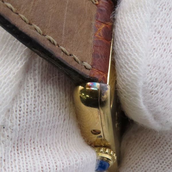 カルティエ マストタンク ヴェルメイユ LM W1002653 Cartier 腕時計 レディース クォーツ ウォッチ アイボリー文字盤