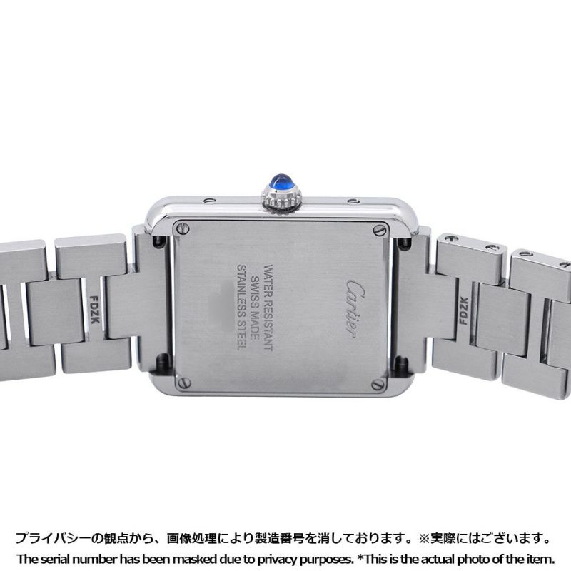 カルティエ タンクソロ SM W5200013 Cartier 腕時計 ウォッチ クォーツ レディース 白文字盤