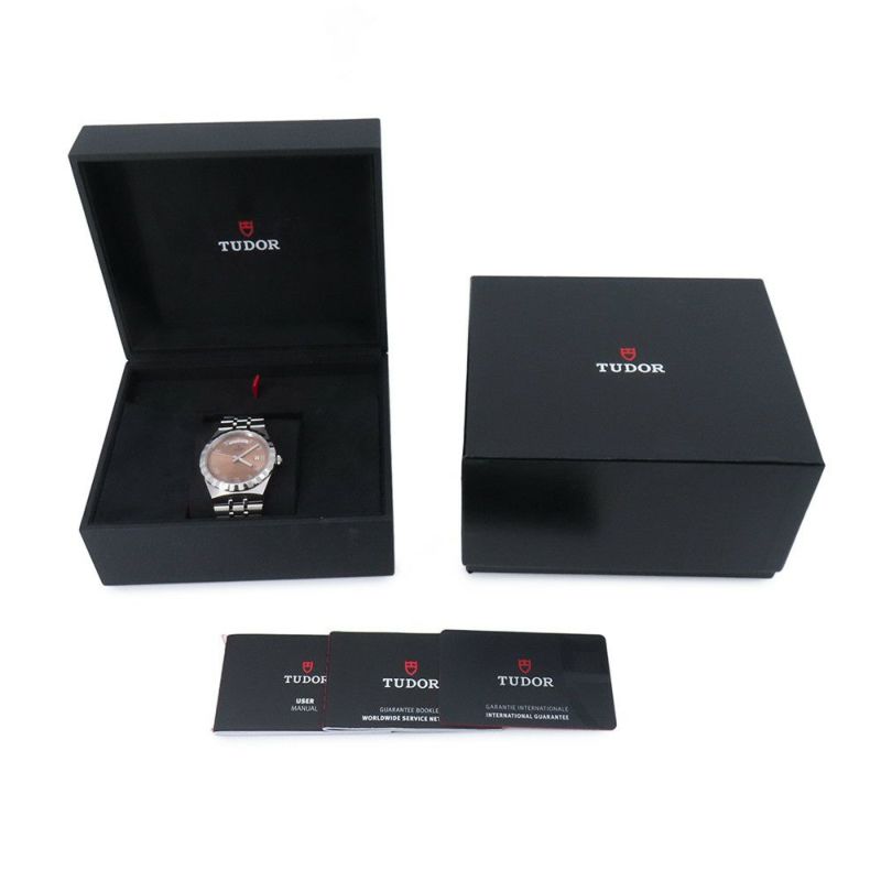 チュードル ロイヤル デイデイト M28600-0009 チューダー 腕時計 ウォッチ サーモンピンク文字盤