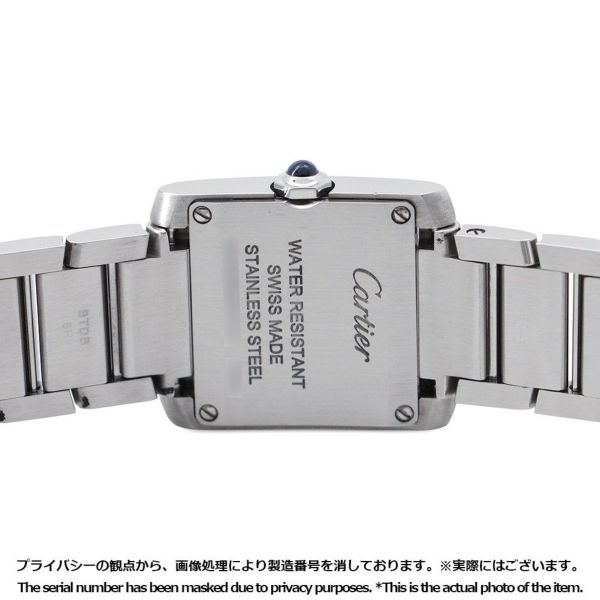 カルティエ タンク フランセーズ ウォッチ SM WSTA0065 Cartier クォーツ 腕時計 ウォッチ シルバー文字盤