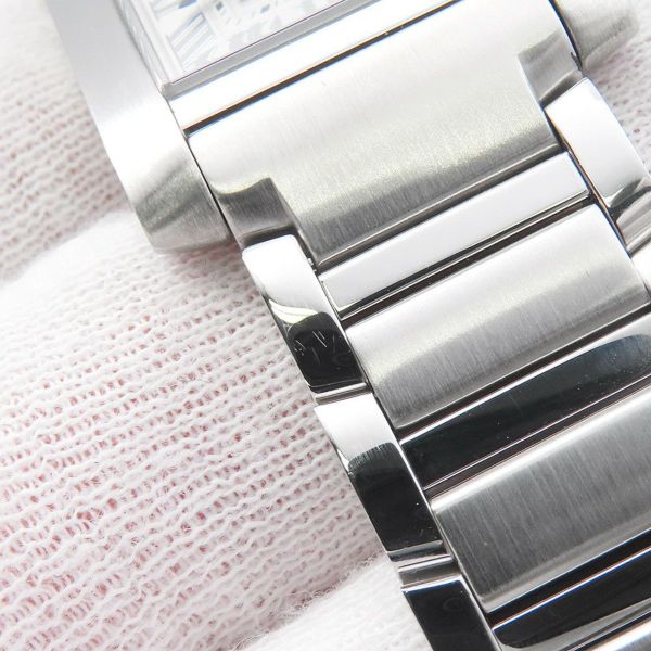 カルティエ タンク フランセーズ ウォッチ SM WSTA0065 Cartier クォーツ 腕時計 ウォッチ シルバー文字盤