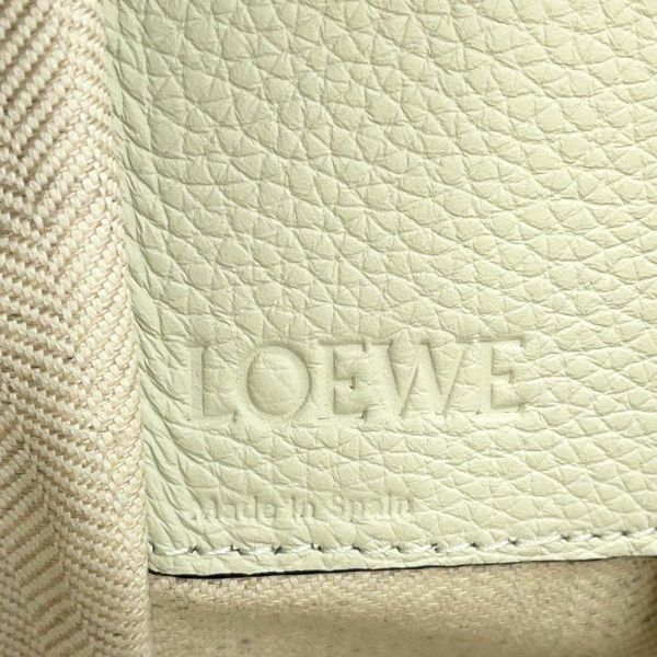 ロエベ ハンドバッグ ハンモック スモール カーフレザー A538S35X51 LOEWE 2wayショルダーバッグ ライトグリーン