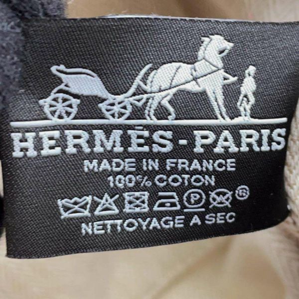 エルメス ポーチ ブリッド・ア・ブラックPM ハイビスカス/シルバー金具 キャンバス HERMES バッグ 小物入れ