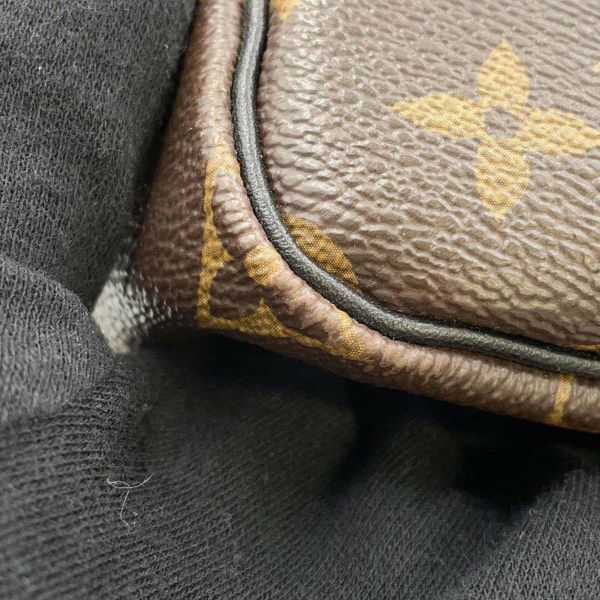 ルイヴィトン ボストンバッグ モノグラム・マカサー キーポル・バンドリエール55 M56714 LOUIS VUITTON 黒 ブラック