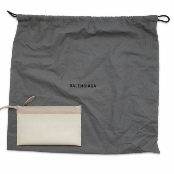 バレンシアガ トートバッグ ネイビーカバス S ポーチ付 339933 BALENCIAGA スモールサイズ