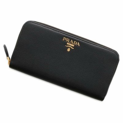 プラダ 長財布 サフィアーノ レザー ロゴ 1M0506 PRADA 財布 ラウンドファスナー | 中古・新品ブランド販売ギャラリーレア公式通販