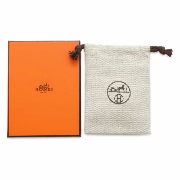 エルメス ネックレス ミニ・ポップアッシュ  ブラック/ピンクゴールド金具 HERMES アクセサリー 黒