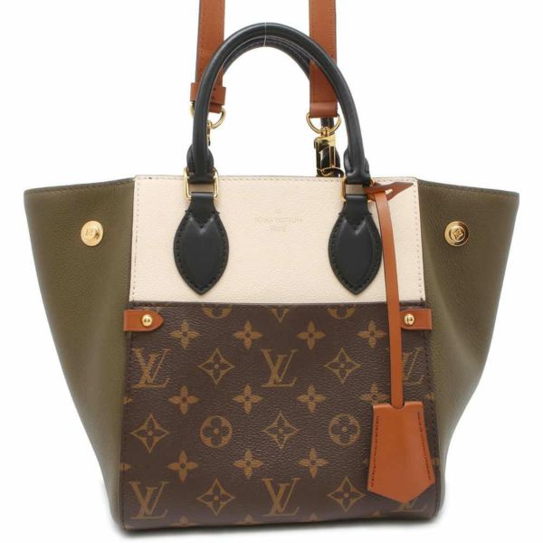 ルイヴィトン ハンドバッグ モノグラム レザー フォールド・トートPM M45388 LOUIS VUITTON BAG ショルダーバッグ