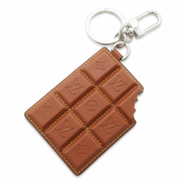 ルイヴィトン バッグチャーム LV チョコレートバー モノグラム レザー M01478 ヴィトン キーホルダー