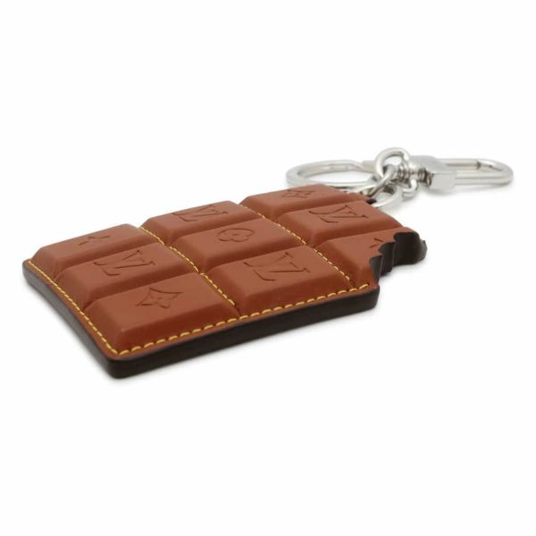 ルイヴィトン バッグチャーム LV チョコレートバー モノグラム レザー M01478 ヴィトン キーホルダー