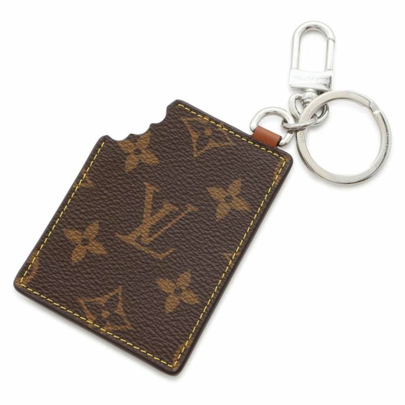 ルイヴィトン バッグチャーム LV チョコレートバー モノグラム レザー M01478 ヴィトン キーホルダー