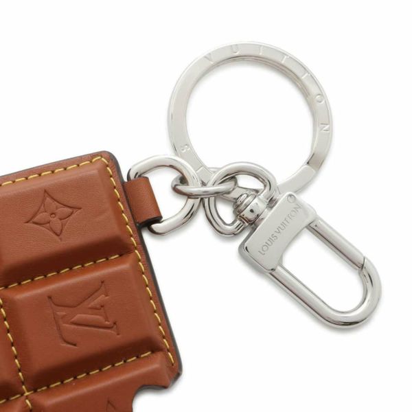 ルイヴィトン バッグチャーム LV チョコレートバー モノグラム レザー M01478 ヴィトン キーホルダー